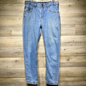 Cropp Denim Navin Straight Leg Comfort Fit Blue Jeans Mens 36x34 W37 L33 Vtg Y2K